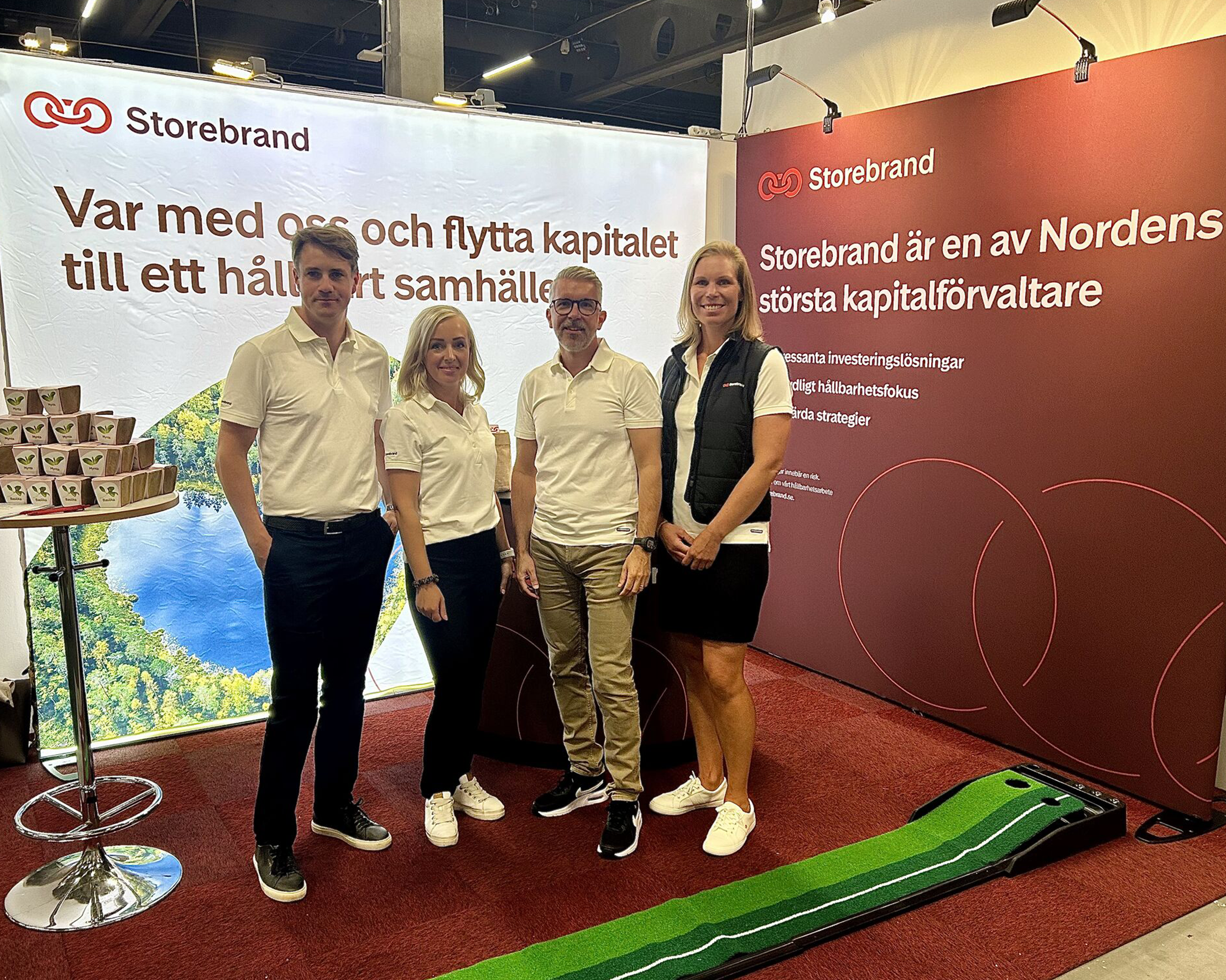 Storbrands monter på KOMMEK 2024